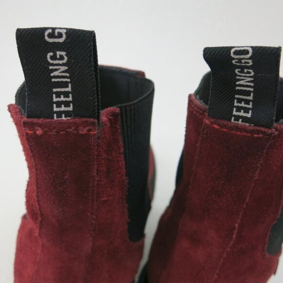 Verbenas Chelsea Suede Leather Women's Fashion Footwear Boots Shoes 38 - Picture 2 of 7